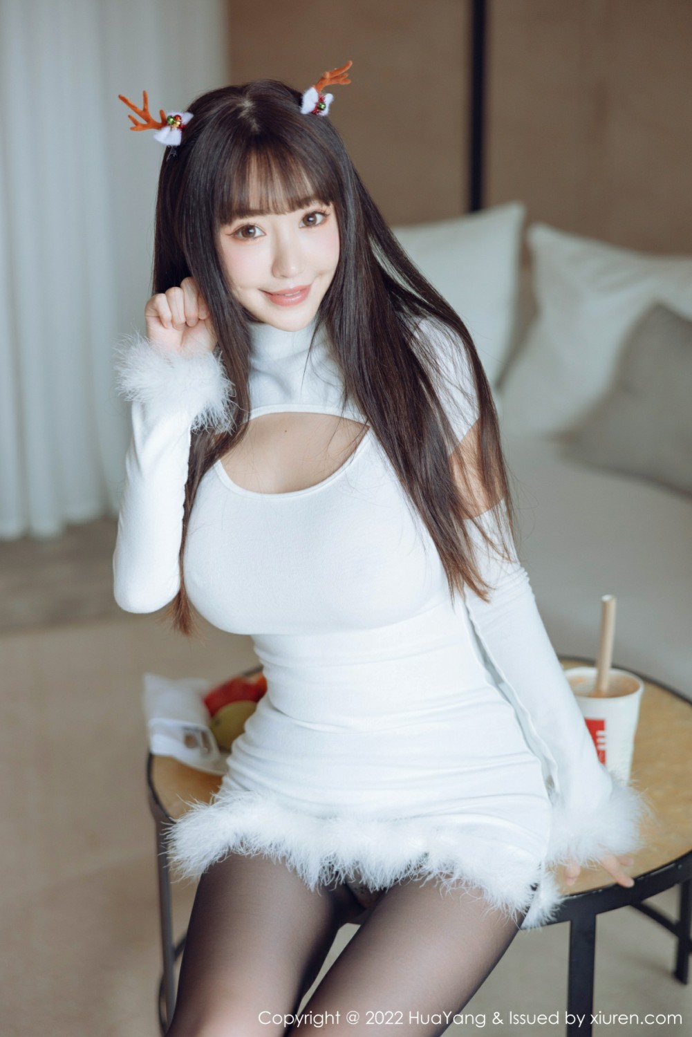 [HuaYang花漾写真] 2022.01.12 VOL.480 朱可儿Flora 诱人黑丝